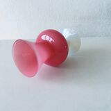 Pink opaline vase