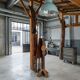 Grande suspension industrielle mazda