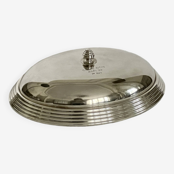 Service bell, silver metal