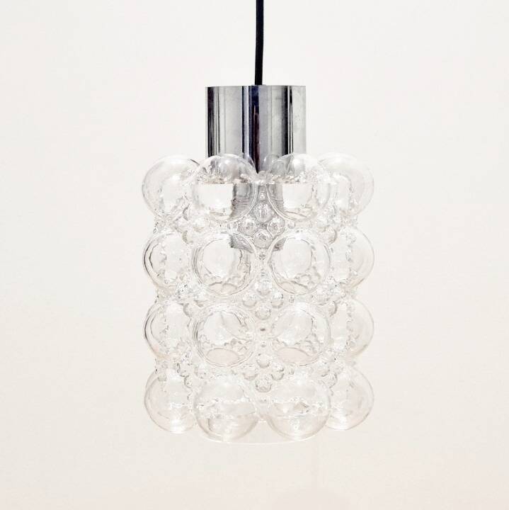 Mid-Century Modern Bubble Glass Ceiling Light/Pendant by Helena Tynell for Limburg, Germany, 1960s