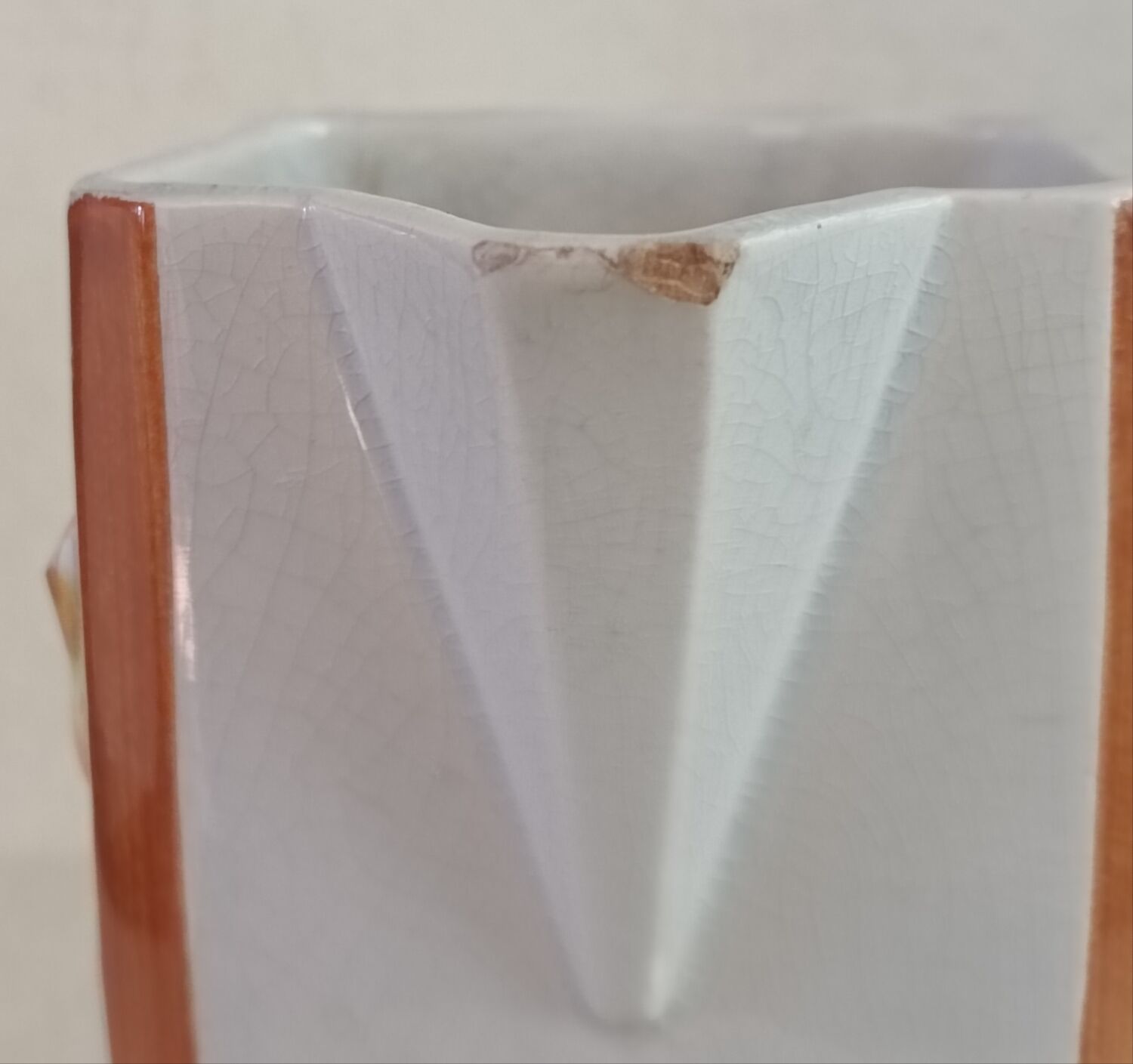 Art nouveau iron pitcher