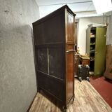 Louis XVI period Parisian guillotine secretary in Cuban mahogany