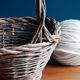 Braided wicker basket / Artisanal basketry