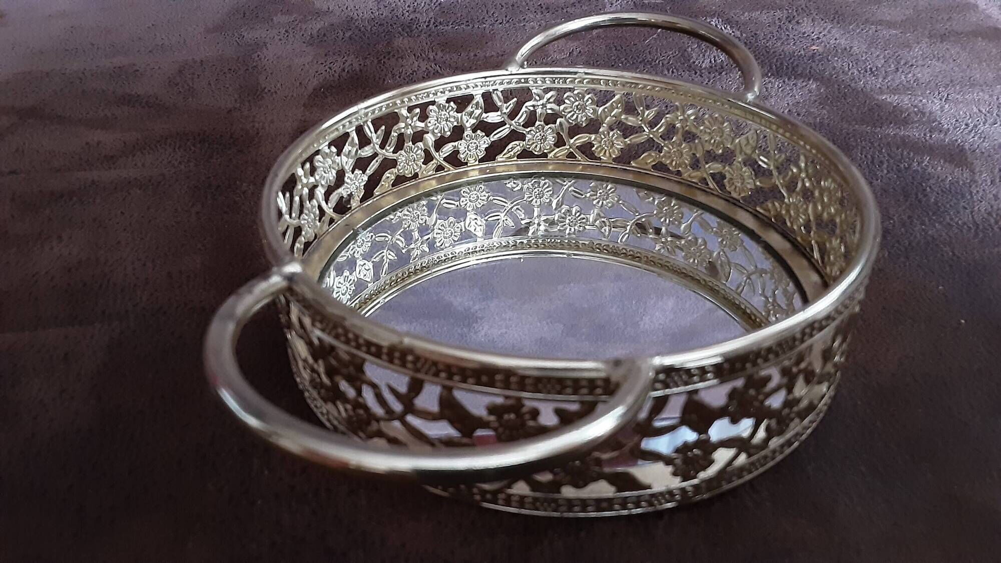 Coupelle  métal/miroir