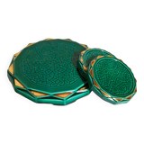 Slush trivets and bottle coastersvintages