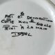 Potiche/ginger pot, tea reproduction xviith museum, art and deco, hand painted signed