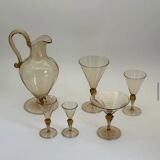 An Art Deco carafe by Venini by Vittorio Zecchin.