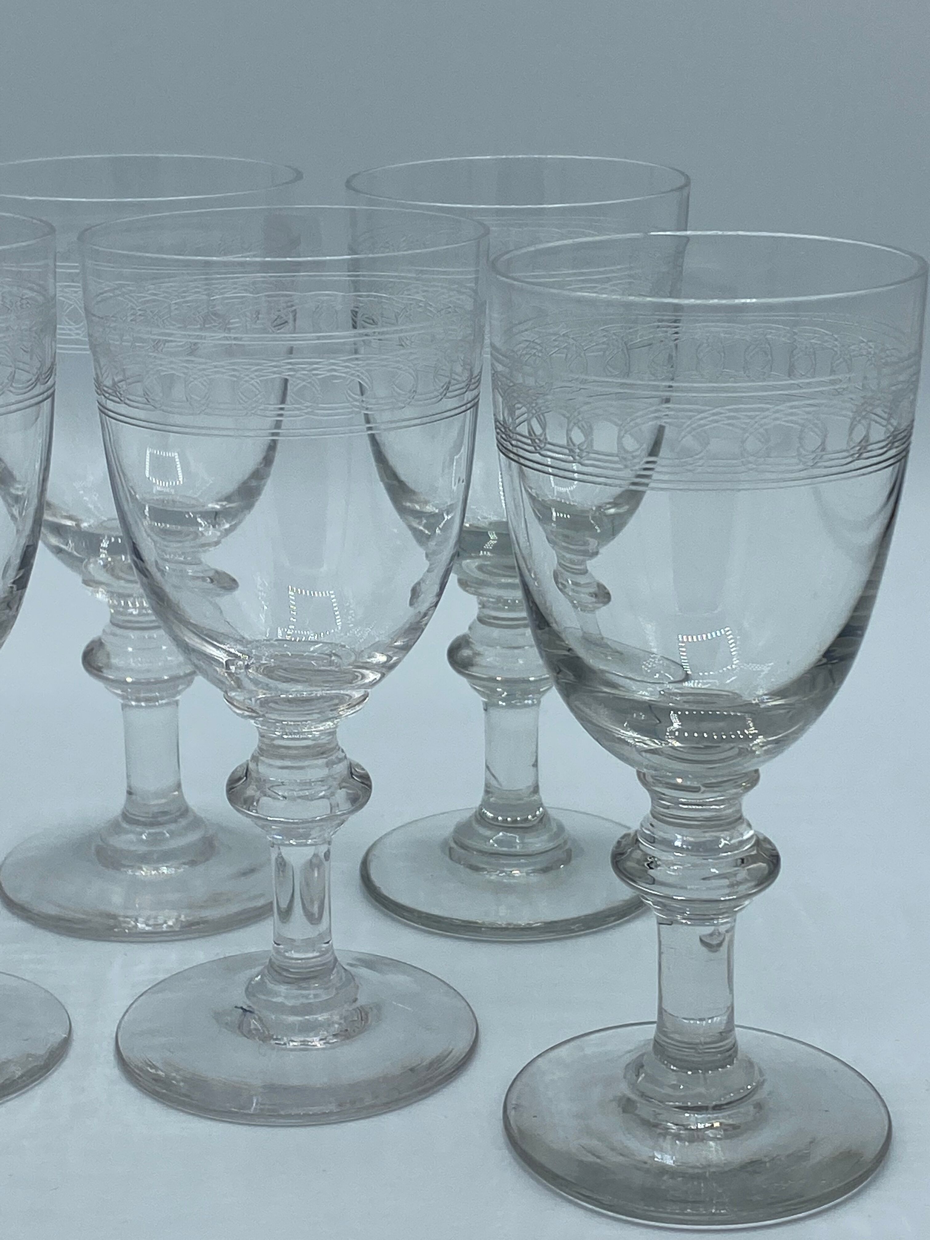 Ancient baluster glasses