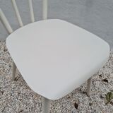 White bistro chair