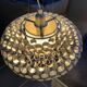 Suspension light aluminium style Foscarini vintage space age vintage 1980