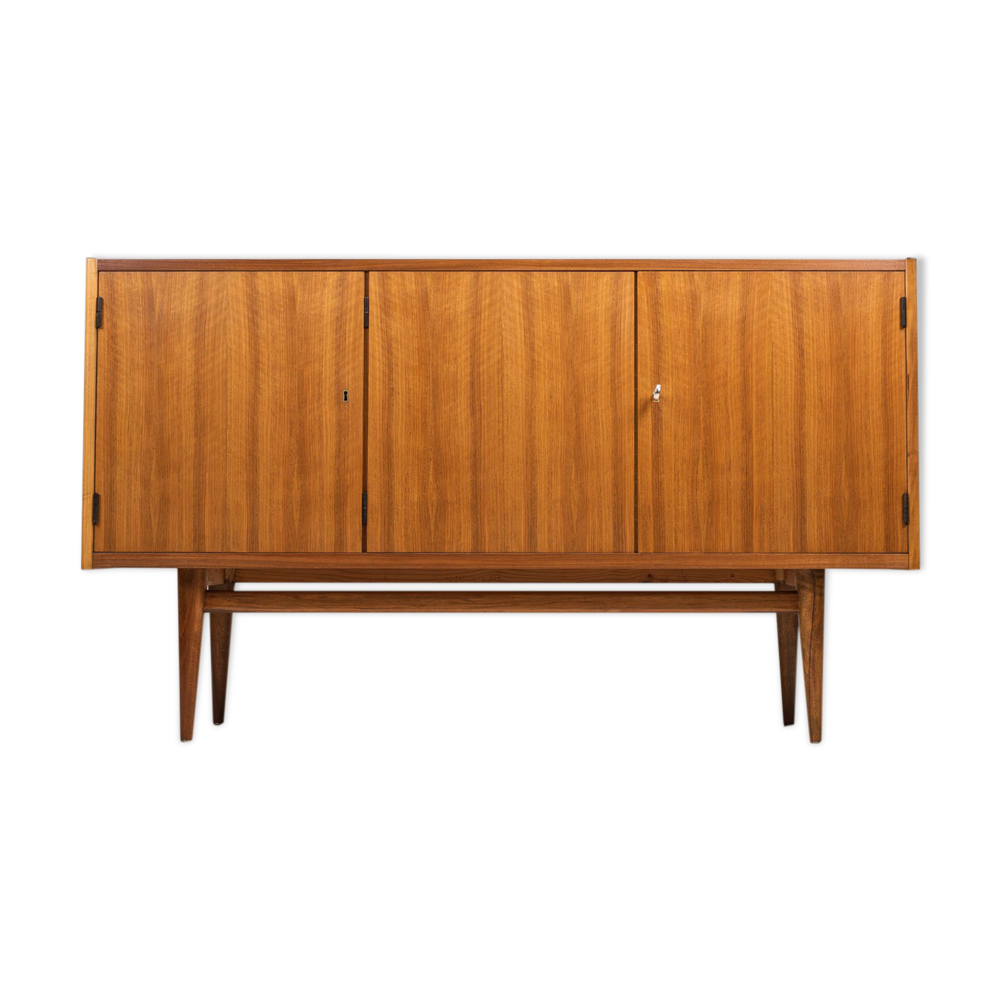 Enfilade en noyer, années 1960
