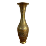 Vintage brass vase