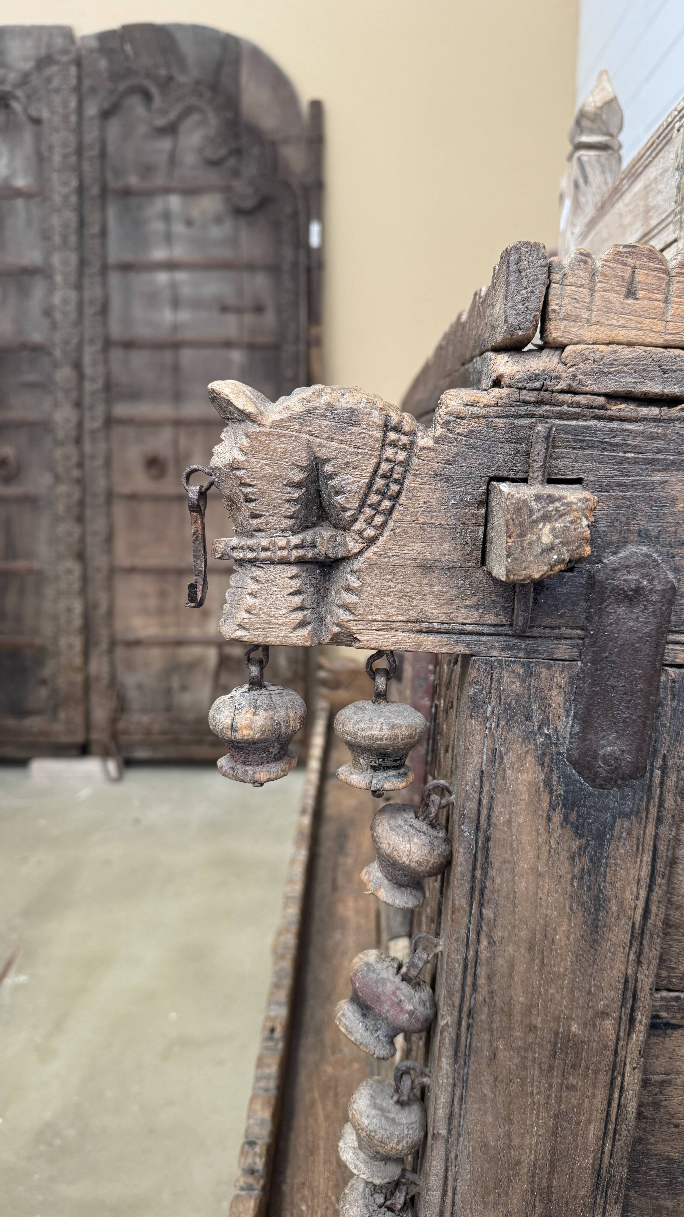 Indian carved furniture