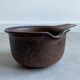 Vintage Arabia Ruska Bowl with handle, sauciere, Ulla Procopé, Finland, brown Scandinavian ceramics