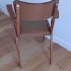 Vintage bridge armchair