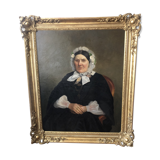 Framed portrait
