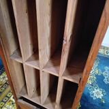 Vintage oak filing cabinet