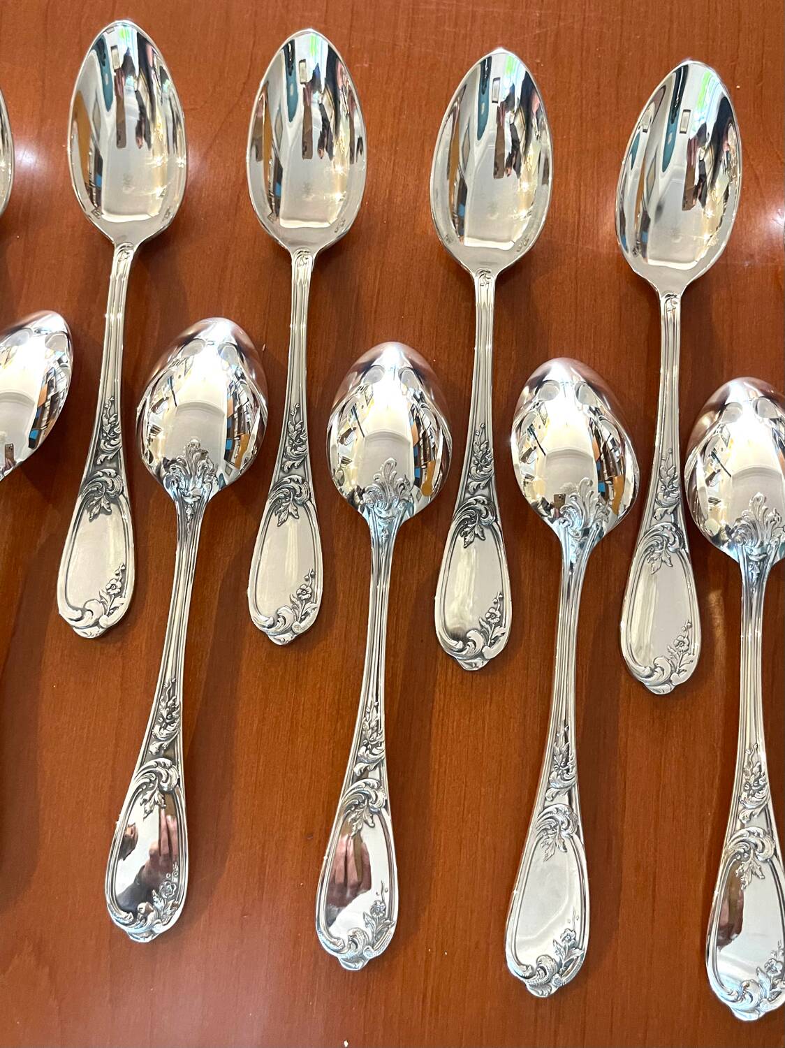 Ercuis Fontenoy 41-piece cutlery set, new condition