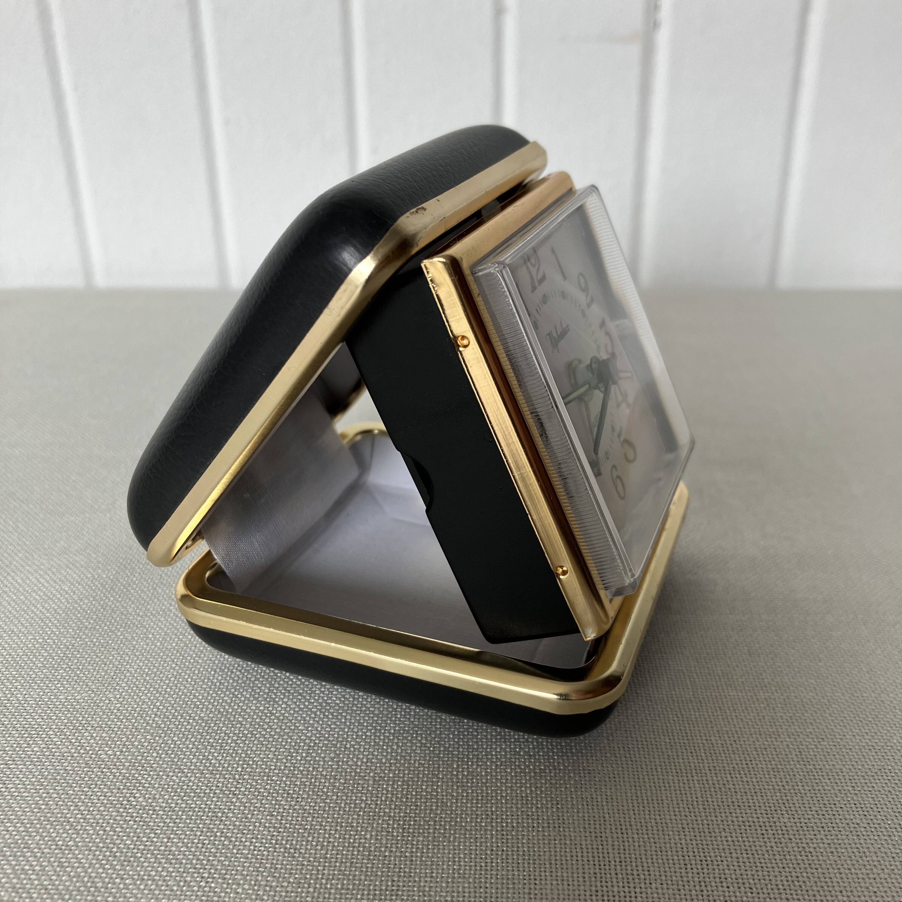 Alphalux Quartz Travel Alarm Clock