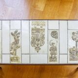 Table basse vintage en céramique de Roger Capron