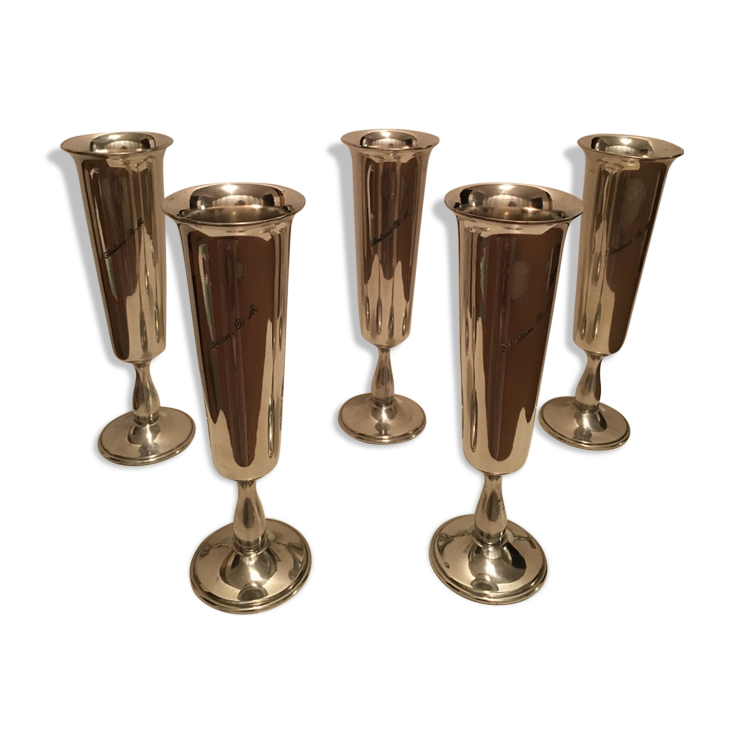 Fia silver metal flutes