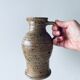 Pitcher in sandstone pyrity signed