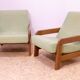 Fauteuils vintage de style scandinave, années 1980, set de 2