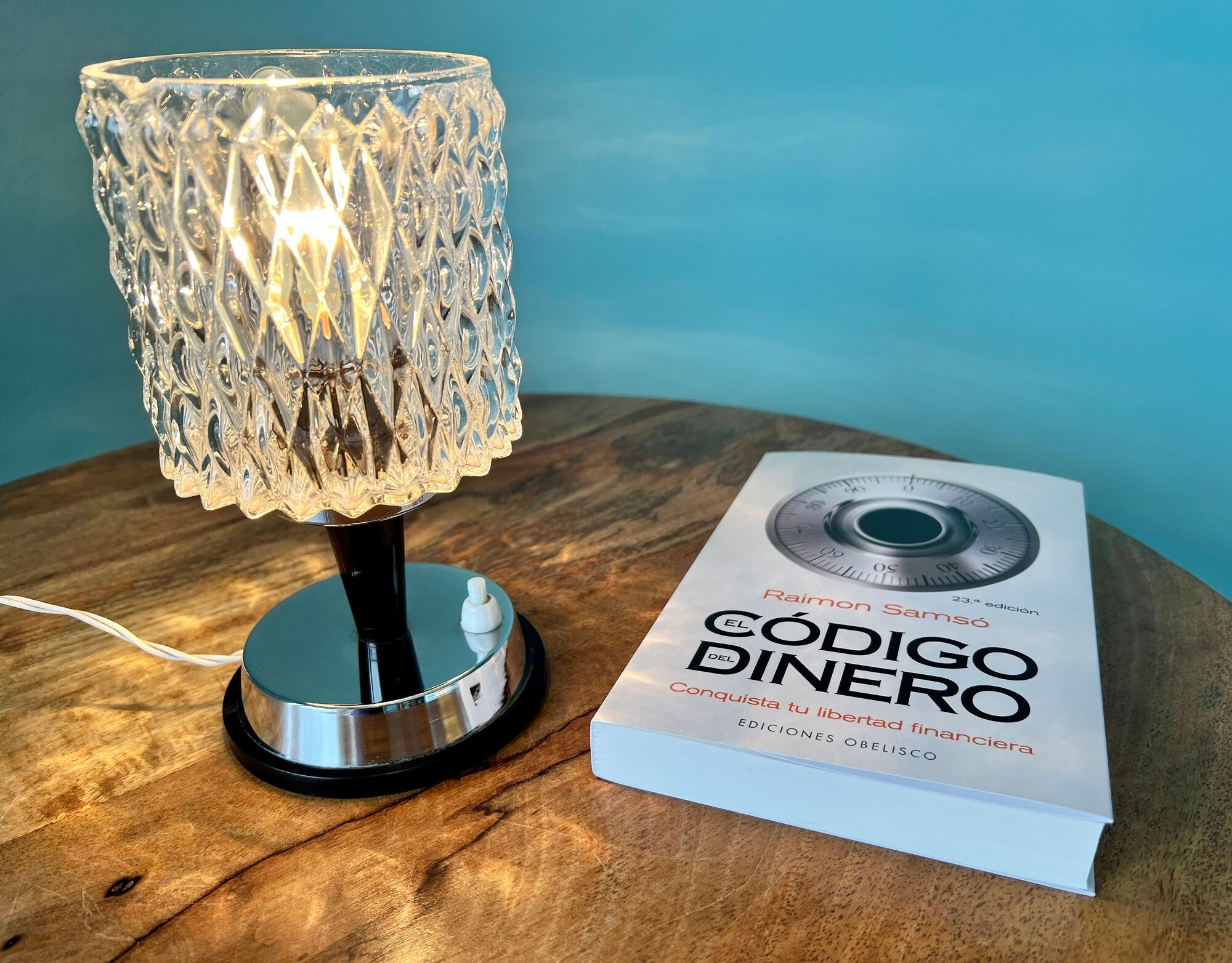 Art deco lamp / mid century lamp from 1960s / 1960s / retro table lamp for home decor