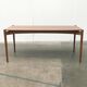 Mid-Century German coffee table series 400 in teak by Hartmut Lohmeyer for Wilkhahn, 1950s.