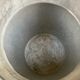Pair of farm milk jars aluminum cans