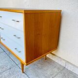 Vintage oak row 1960