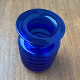 Vintage Glass Vase by Narita Voigt for VEB Glaswerk Harzkristall, GDR, 1970s