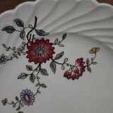 Lot de 6 assiettes à dessert KG Lunéville Service Fleurs des Indes