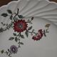 Set of 6 dessert plates KG Lunéville Service Fleurs des Indes