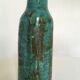 Vase de céramique en terre émaillée années 60s