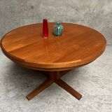 Scandinavian flip flap lotus table by drylund in teak 1960