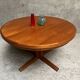 Scandinavian flip flap lotus table by drylund in teak 1960