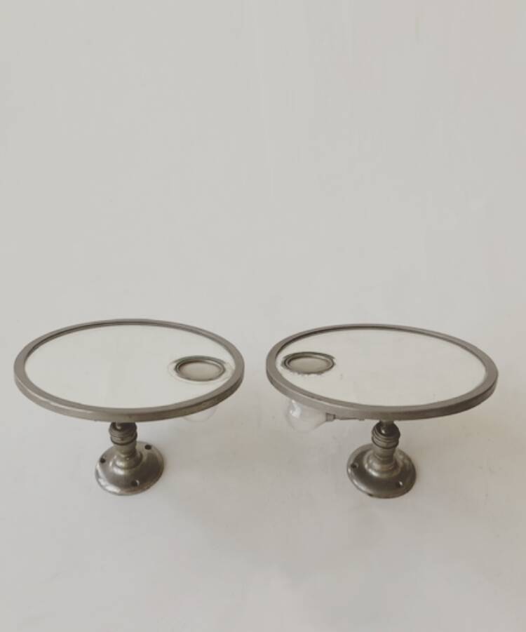 2 miroirs lampe salle de bain art deco 1930  Brot