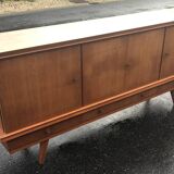 Gaston Poisson teak sideboard