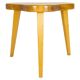 Modern Swedish Scandinavian stool in lacquered birch, 1970s.