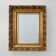 Baroque style giltwood mirror with acanthus carvings, France ca. 1880