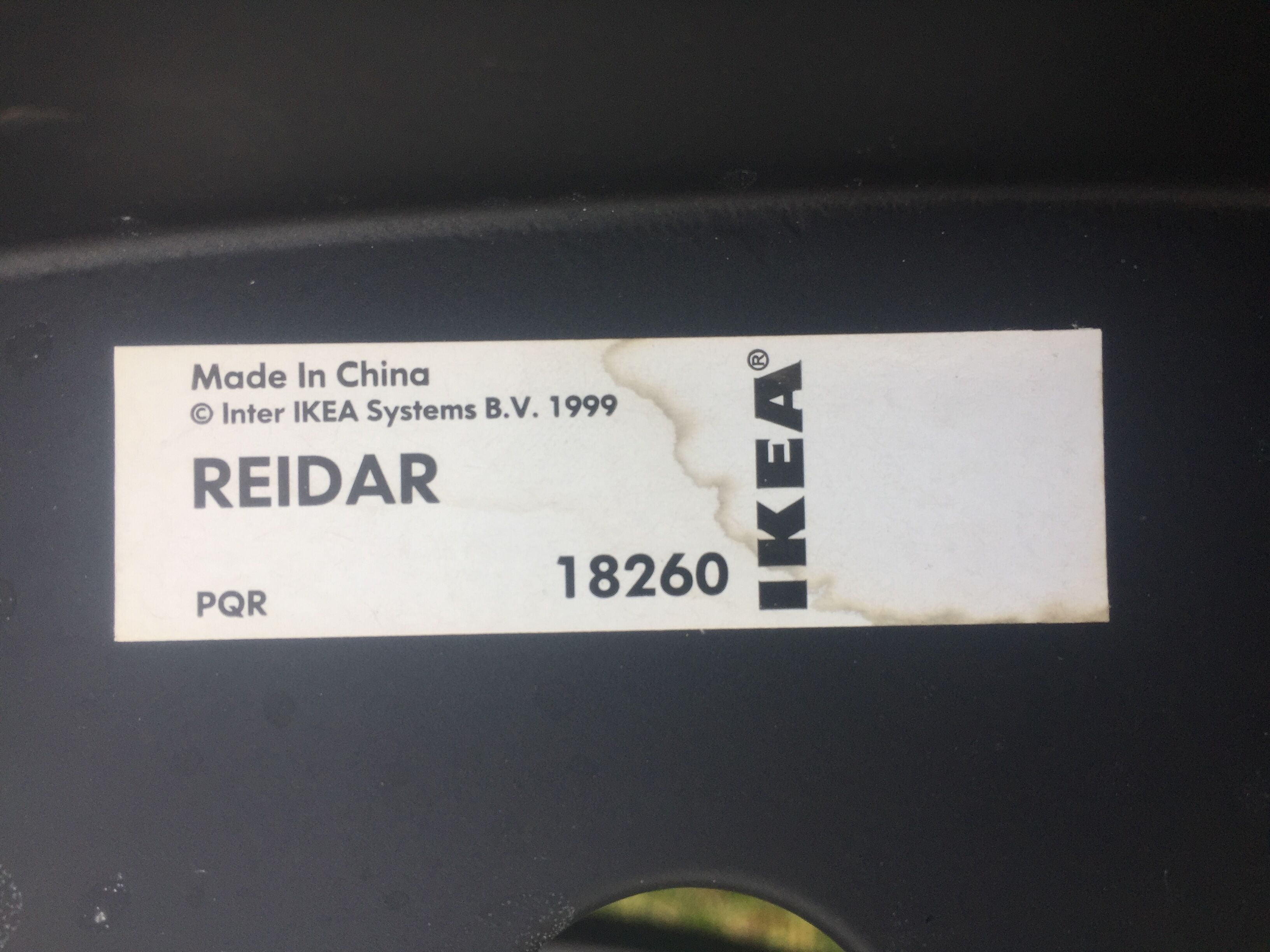 6 Reidar aluminium stackable chairs, exterior interior. 1999