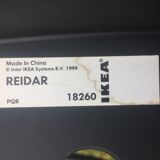 6 Reidar aluminium stackable chairs, exterior interior. 1999