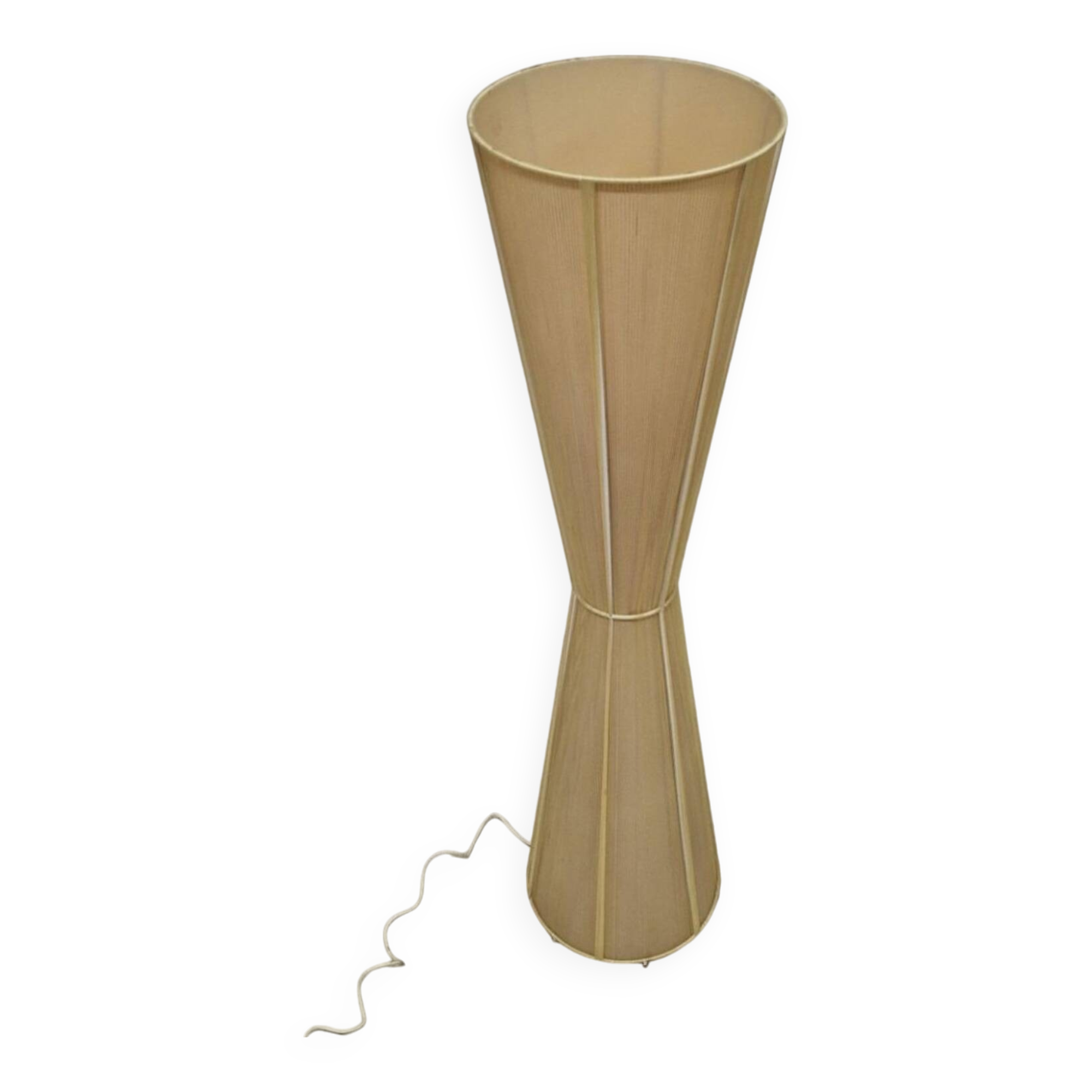 Grand lampadaire Space Age Diabolo, Italie années 1970