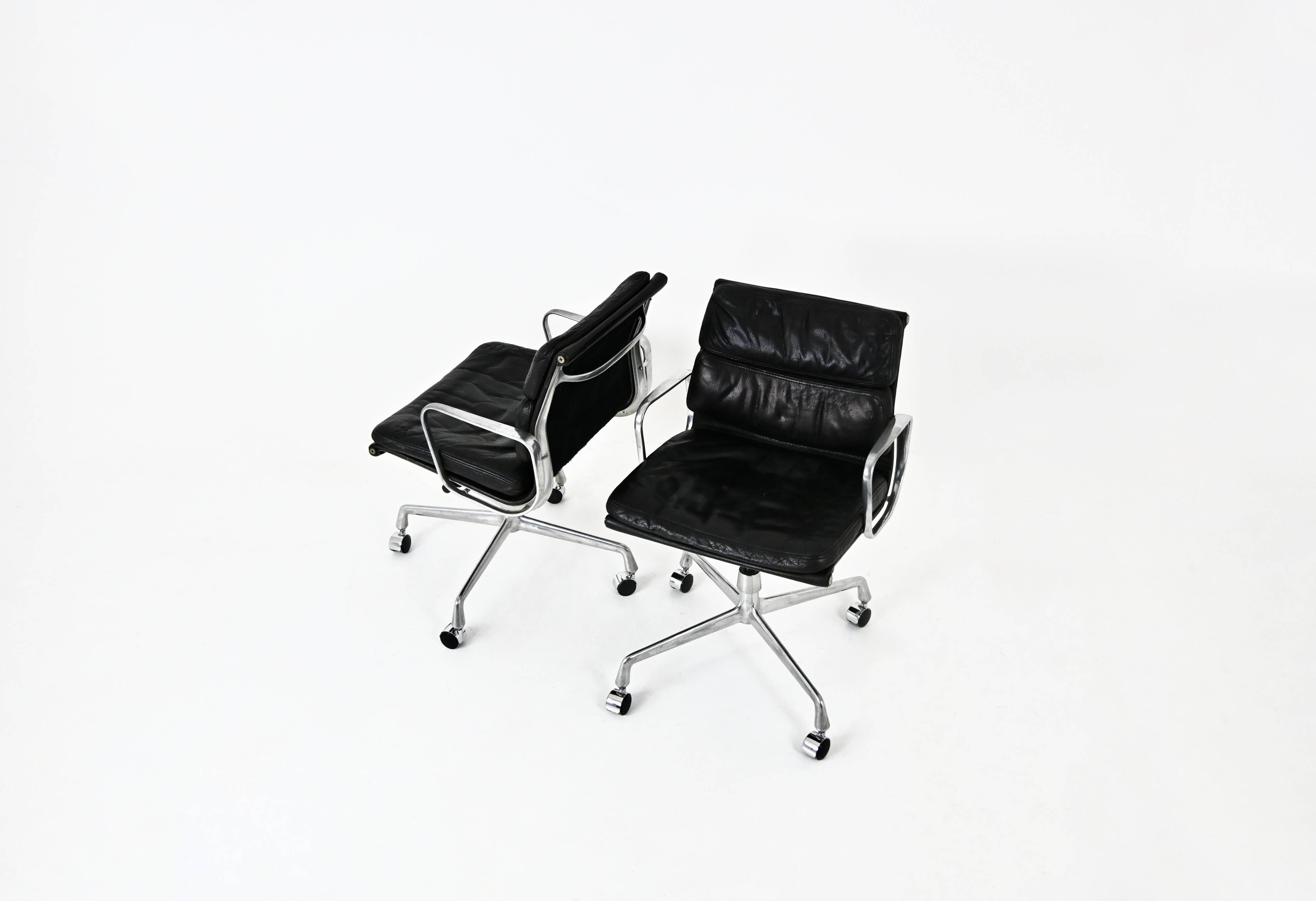 Chairs by Charles and Ray Eames for Ring Mobelfabrikk Norway, 1970s
