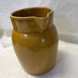 Old yellow sandstone pitcher