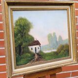 Oil painting on canvas