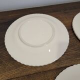 3 Apple Barbotine plates
