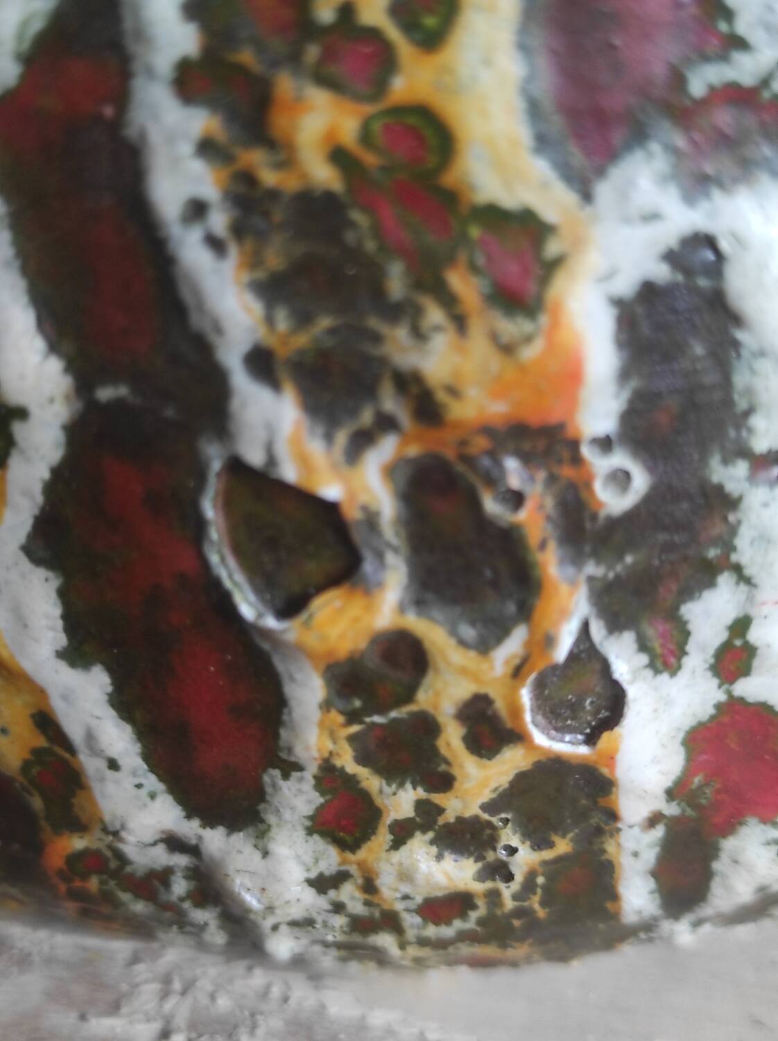 Fat lava ceramics from Hungary, 1950s-1960s