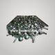 Grey Jielde wall light